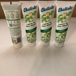 4pc Batiste Smooth Leave-In Hair Mask - Smooth Seals Split Ends 4.3 oz Each